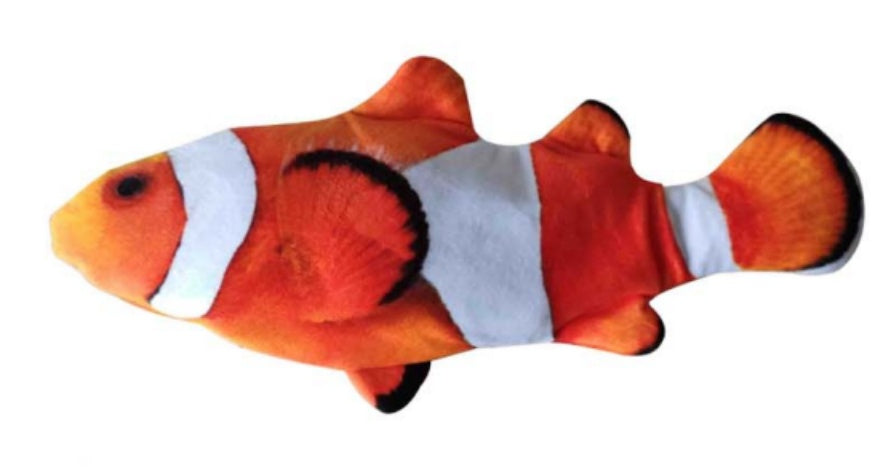 Electric jumping fish toy
