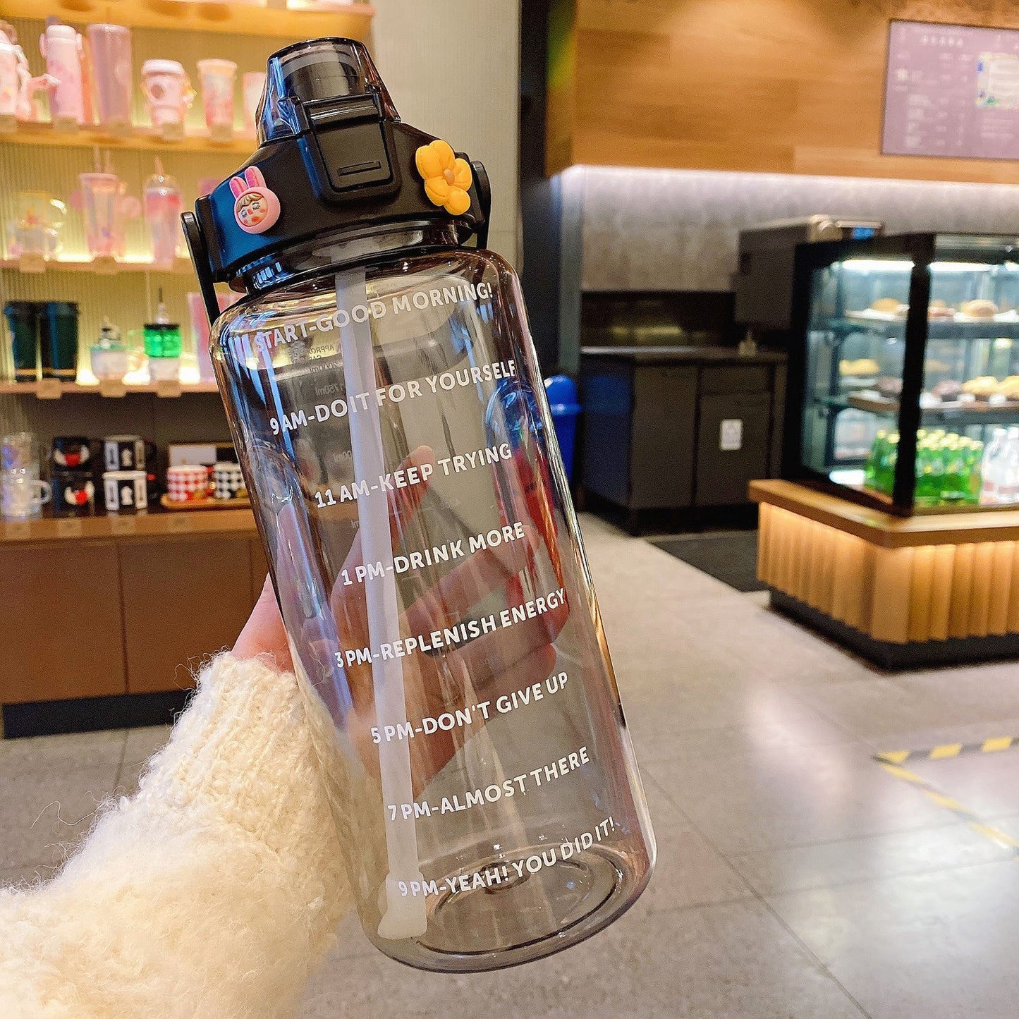 Outdoor Transparent Water Bottle Set