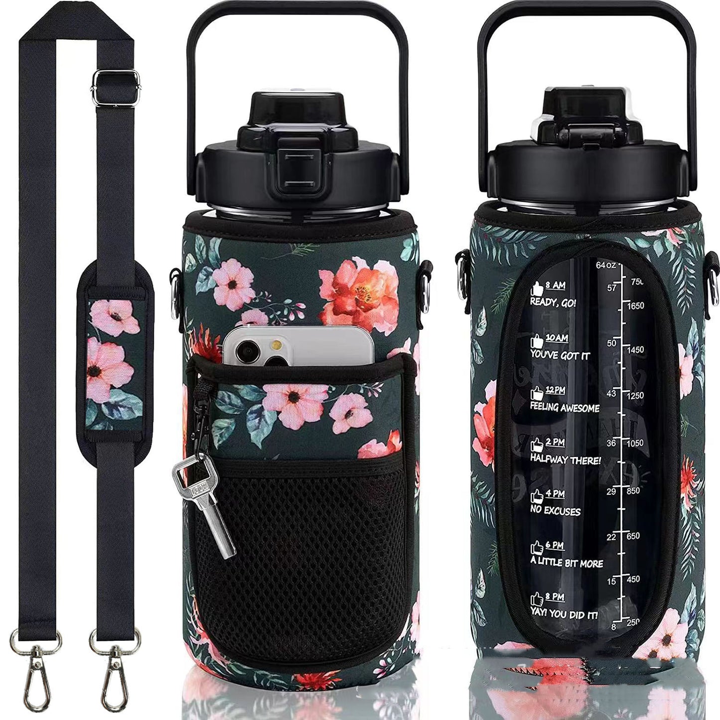 Outdoor Transparent Water Bottle Set