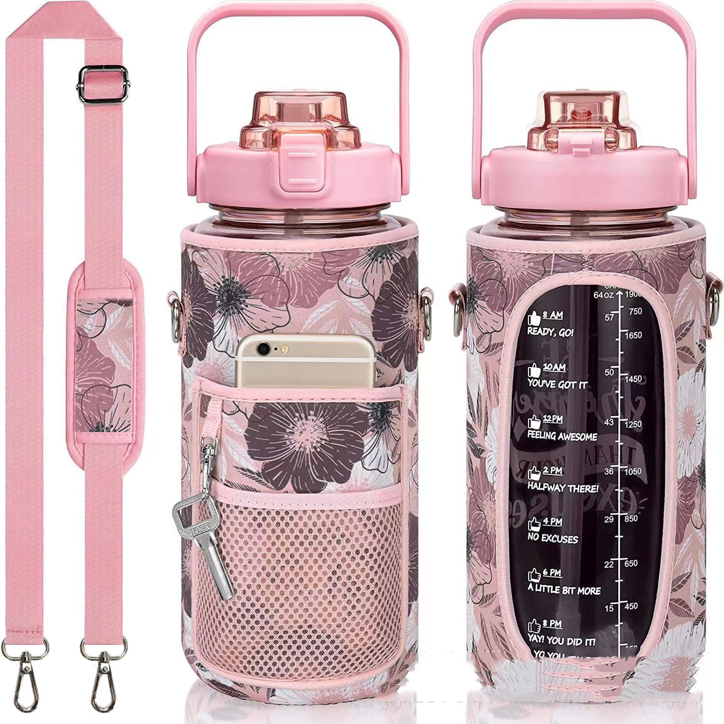 Outdoor Transparent Water Bottle Set