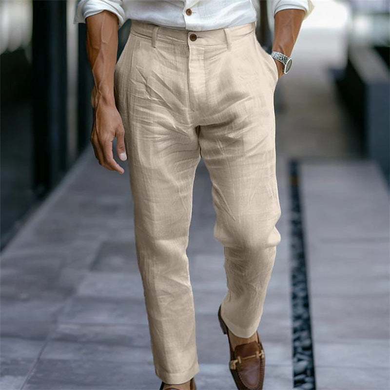 Men's Linen Trousers