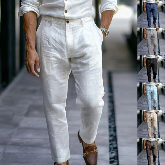 Men's Linen Trousers