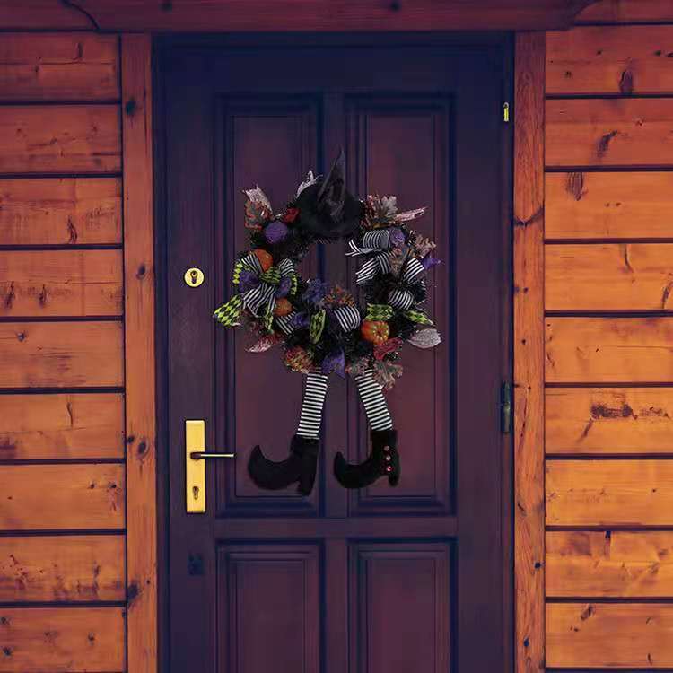 Halloween Door Hanging Wreath