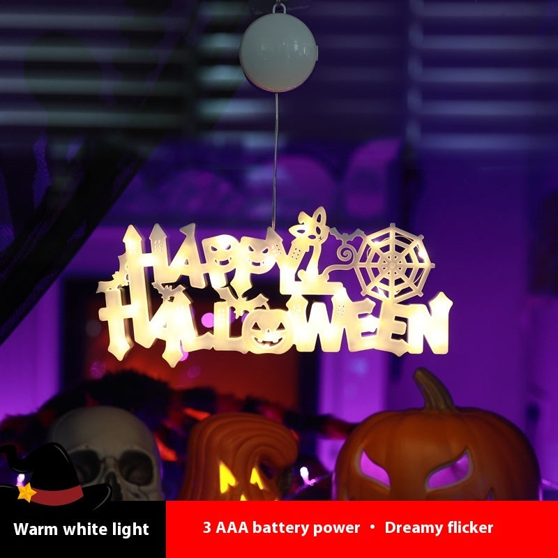 Halloween Decorative Light Door Plate Decorative LED Pendant