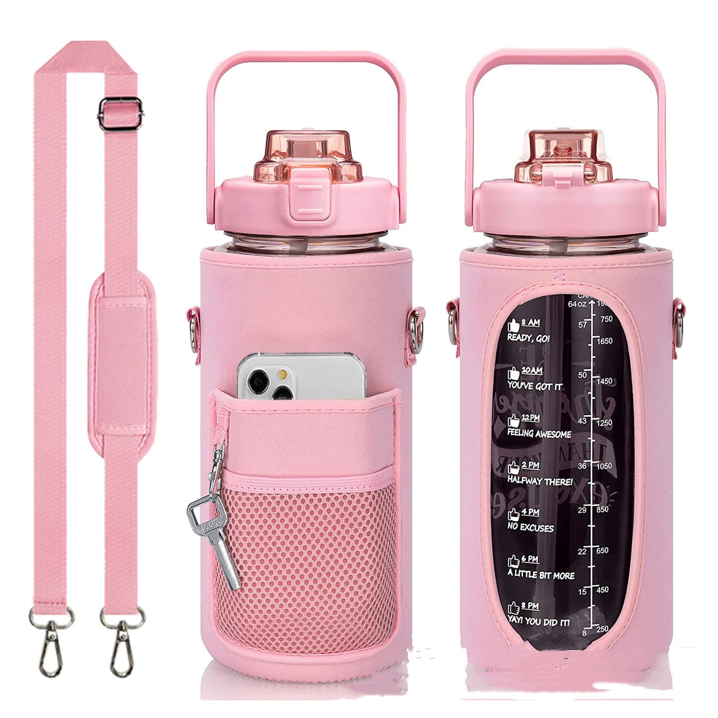 Outdoor Transparent Water Bottle Set