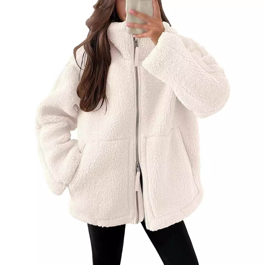 Winter Lapel Zip-up