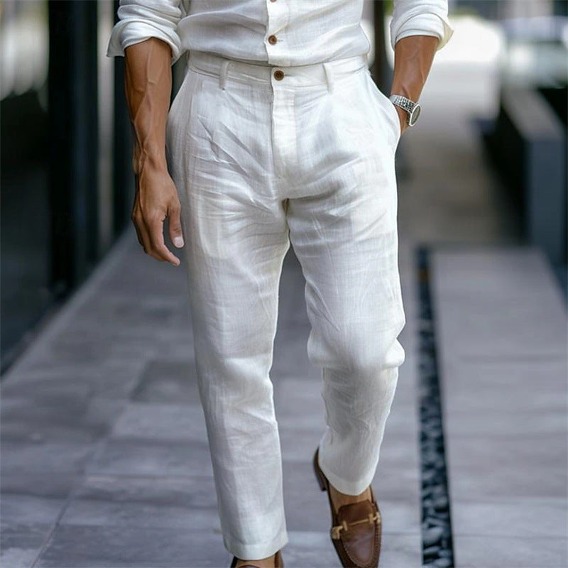 Men's Linen Trousers