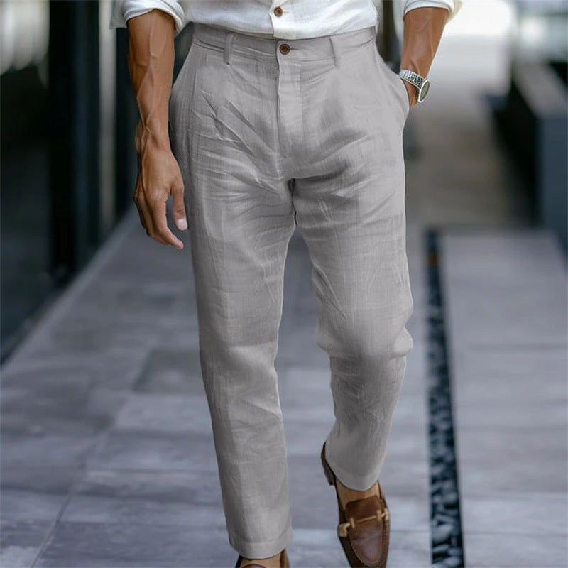 Men's Linen Trousers