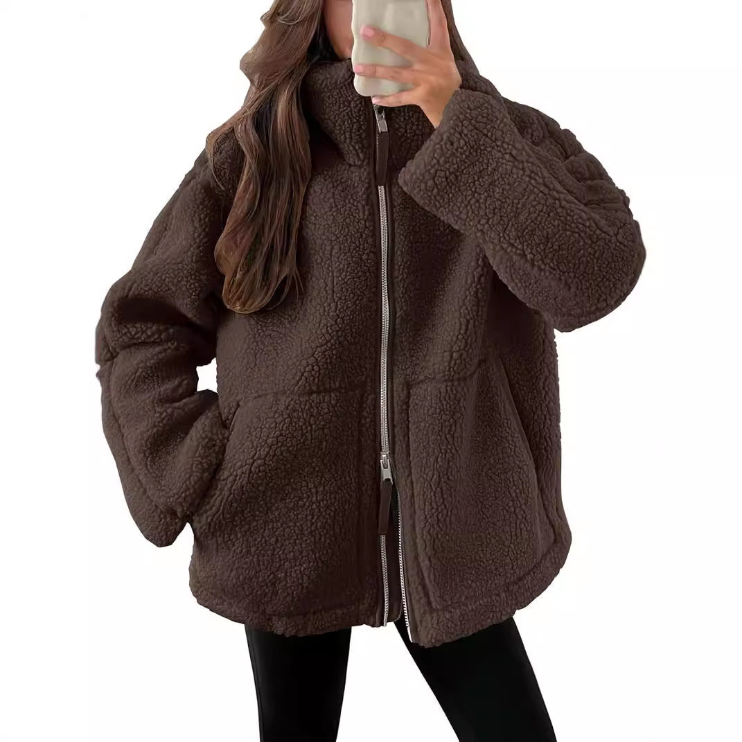 Winter Lapel Zip-up