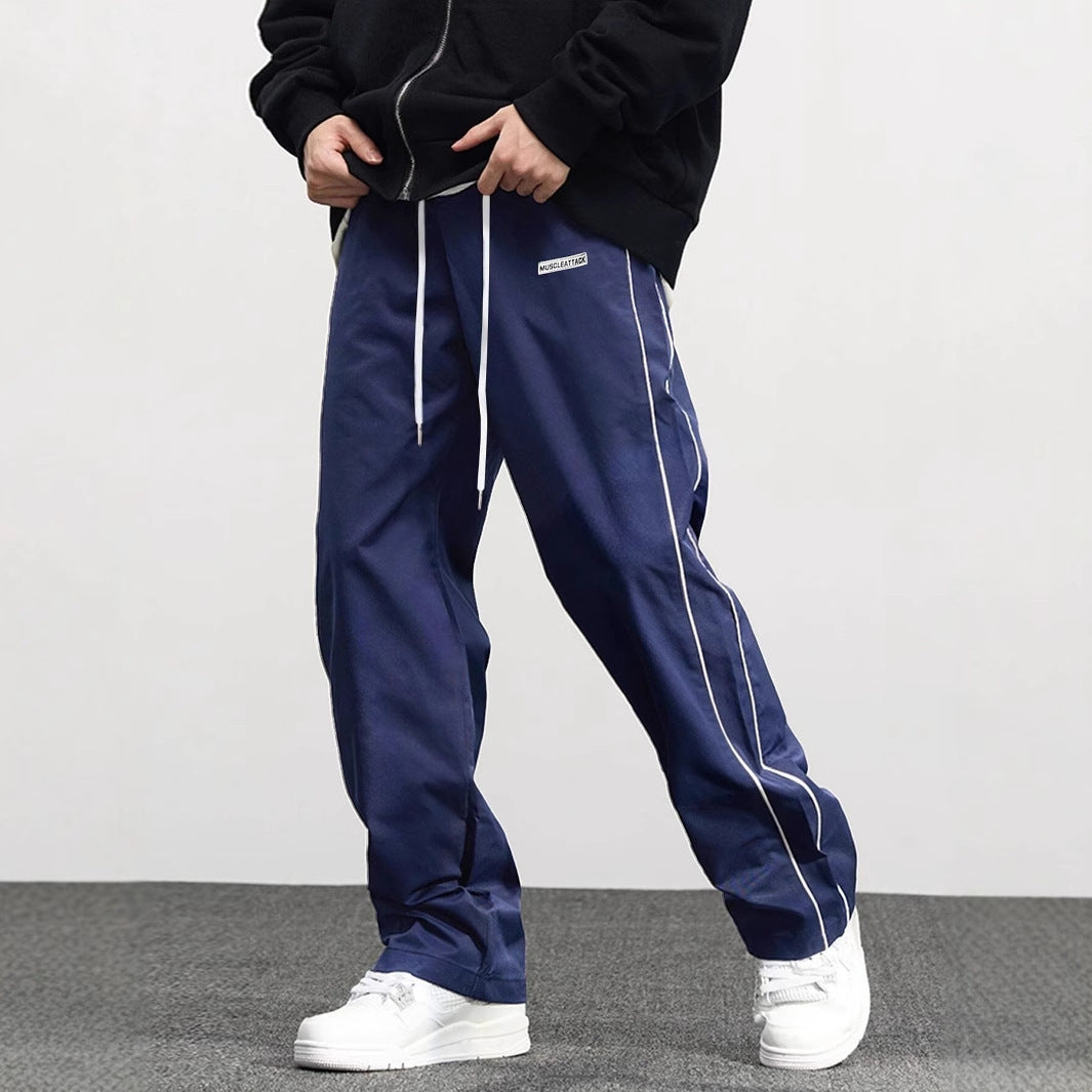Men's Retro Leisure Tappered Trousers