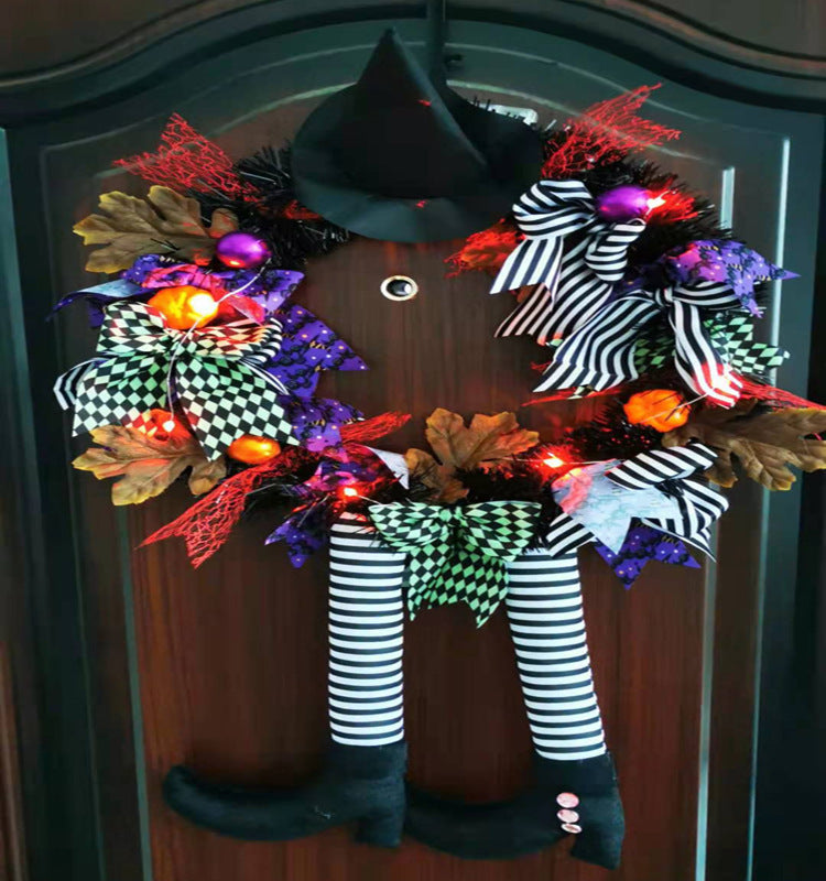 Halloween Door Hanging Wreath