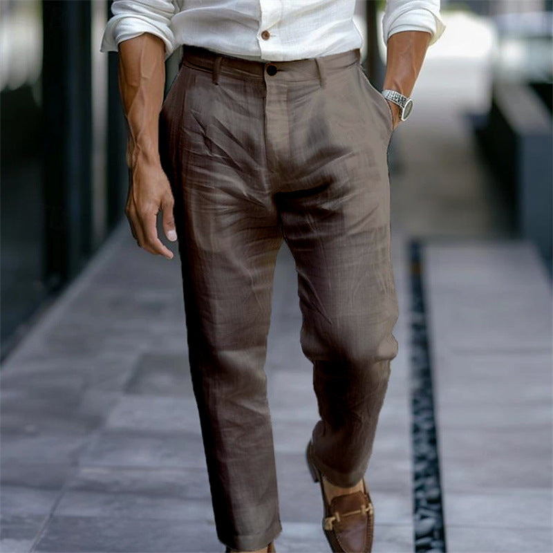 Men's Linen Trousers