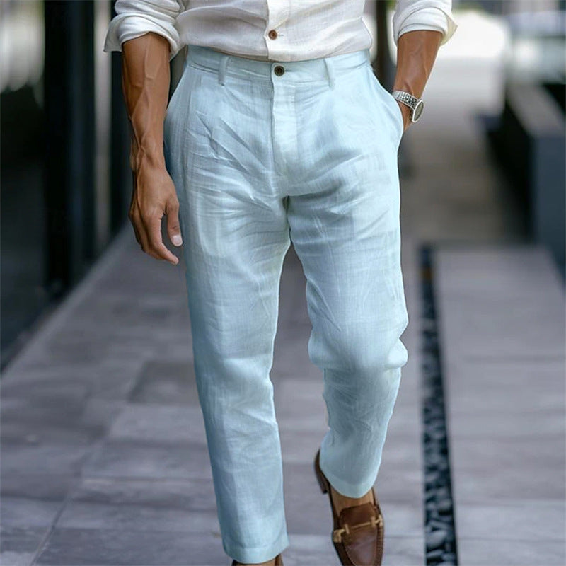 Men's Linen Trousers