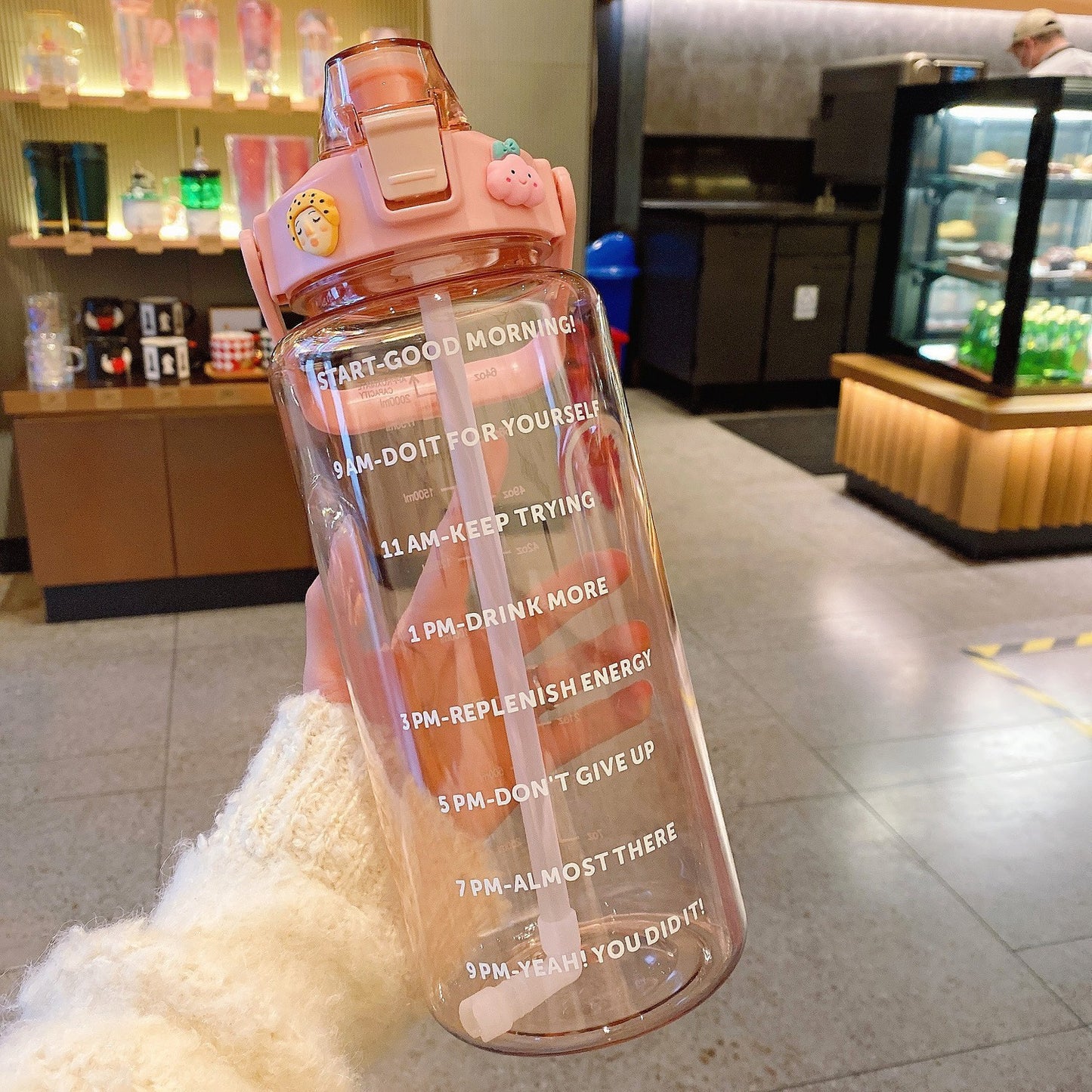 Outdoor Transparent Water Bottle Set