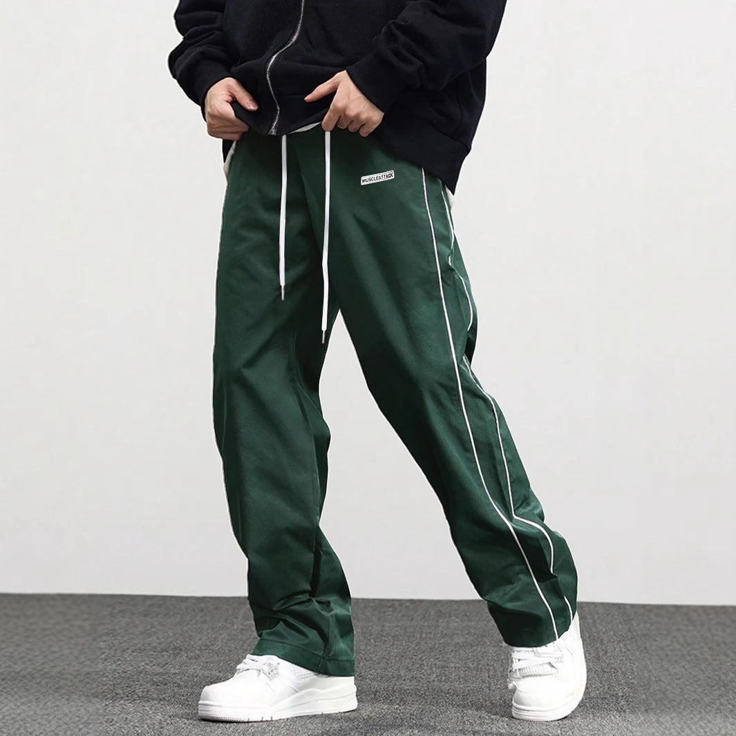 Men's Retro Leisure Tappered Trousers