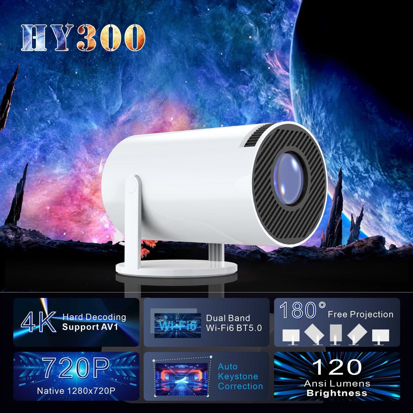 Portable Smart Projector