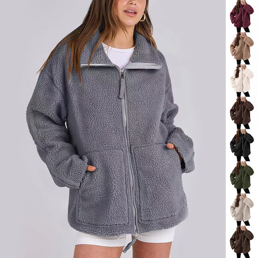 Winter Lapel Zip-up