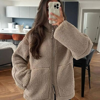 Winter Lapel Zip-up